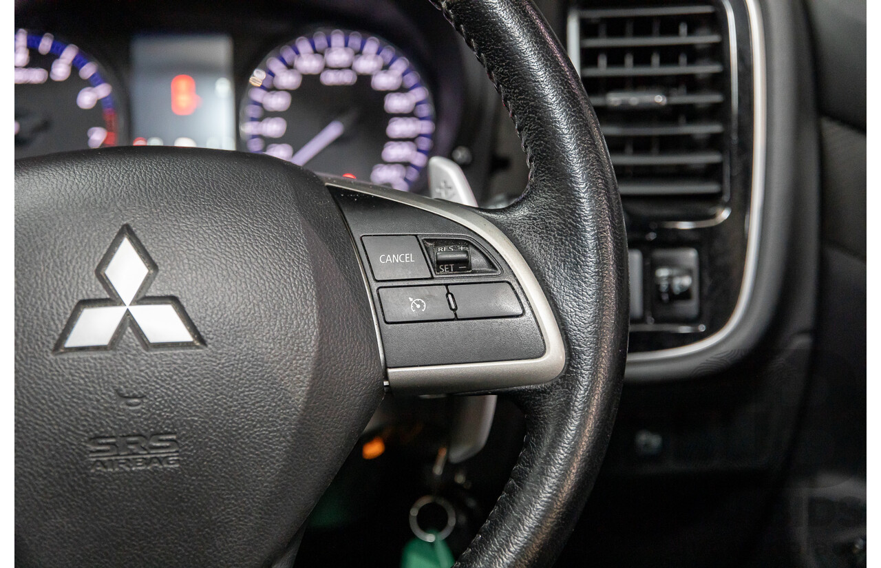 06/2014 Mitsubishi Outlander LS (4x2) FWD ZJ MY14.5 4D Wagon Grey 2.0L