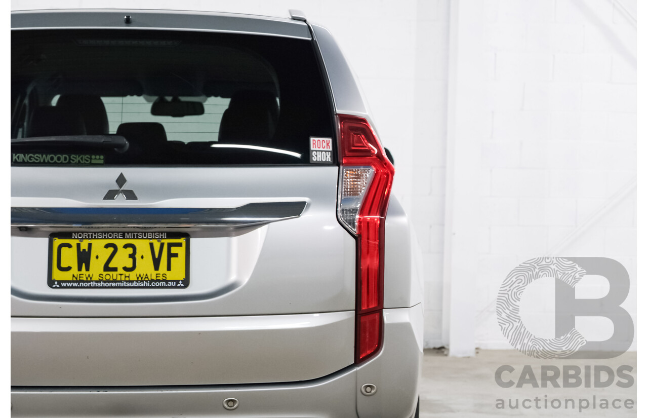 08/2018 Mitsubishi Pajero Sport GLS 7 SEAT 4x4 MY18 4D Wagon Silver 2.4L