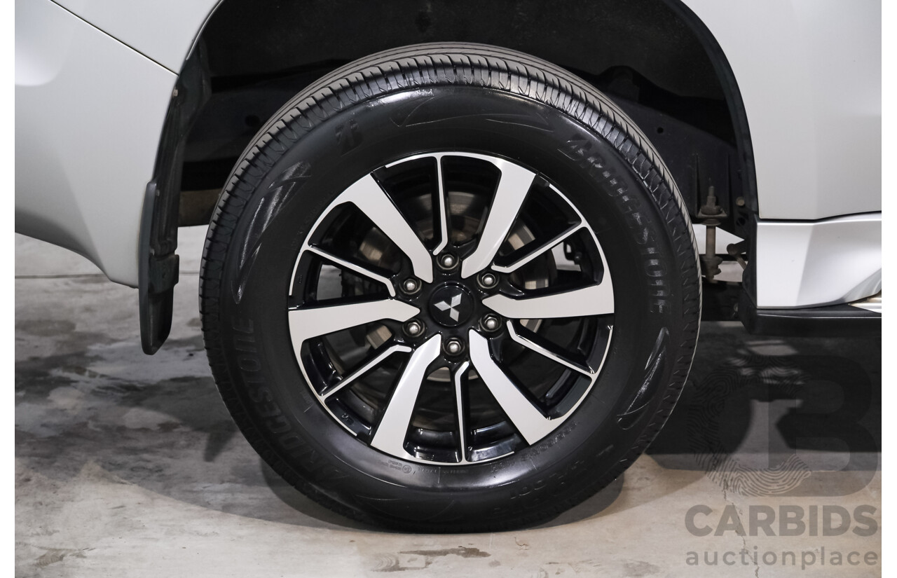 08/2018 Mitsubishi Pajero Sport GLS 7 SEAT 4x4 MY18 4D Wagon Silver 2.4L