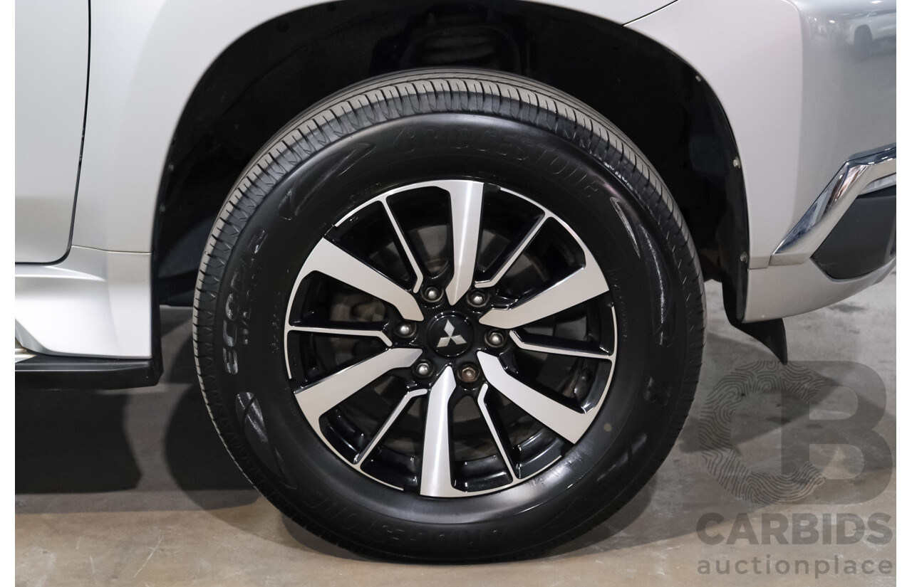 08/2018 Mitsubishi Pajero Sport GLS 7 SEAT 4x4 MY18 4D Wagon Silver 2.4L
