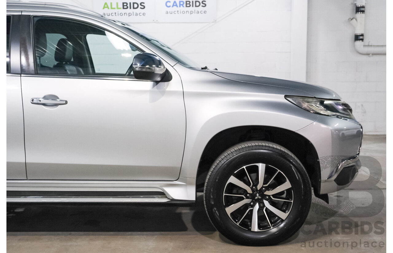 08/2018 Mitsubishi Pajero Sport GLS 7 SEAT 4x4 MY18 4D Wagon Silver 2.4L