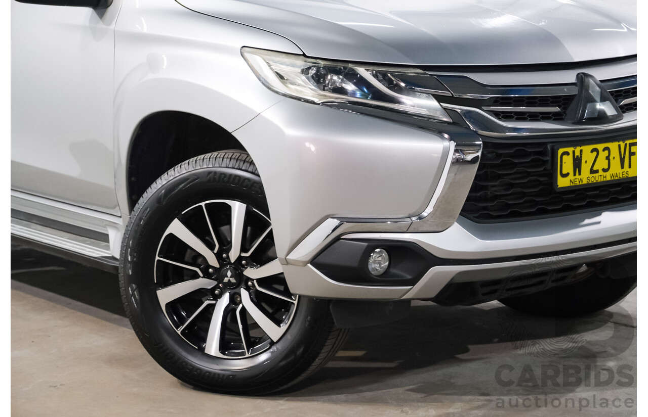 08/2018 Mitsubishi Pajero Sport GLS 7 SEAT 4x4 MY18 4D Wagon Silver 2.4L