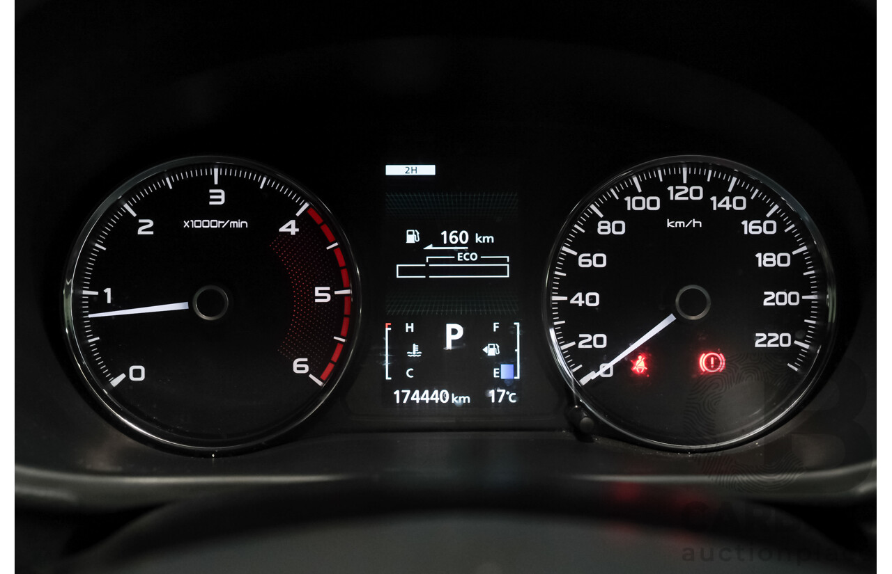 08/2018 Mitsubishi Pajero Sport GLS 7 SEAT 4x4 MY18 4D Wagon Silver 2.4L