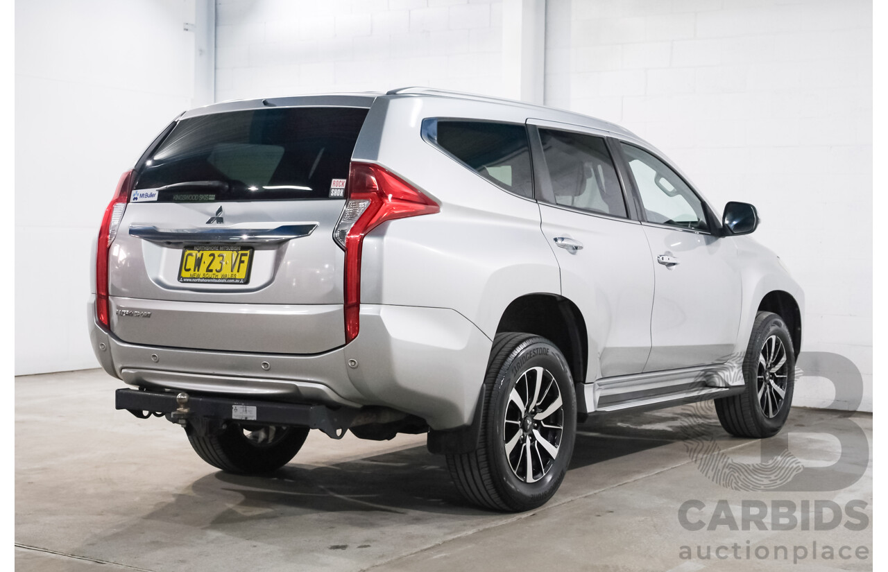 08/2018 Mitsubishi Pajero Sport GLS 7 SEAT 4x4 MY18 4D Wagon Silver 2.4L