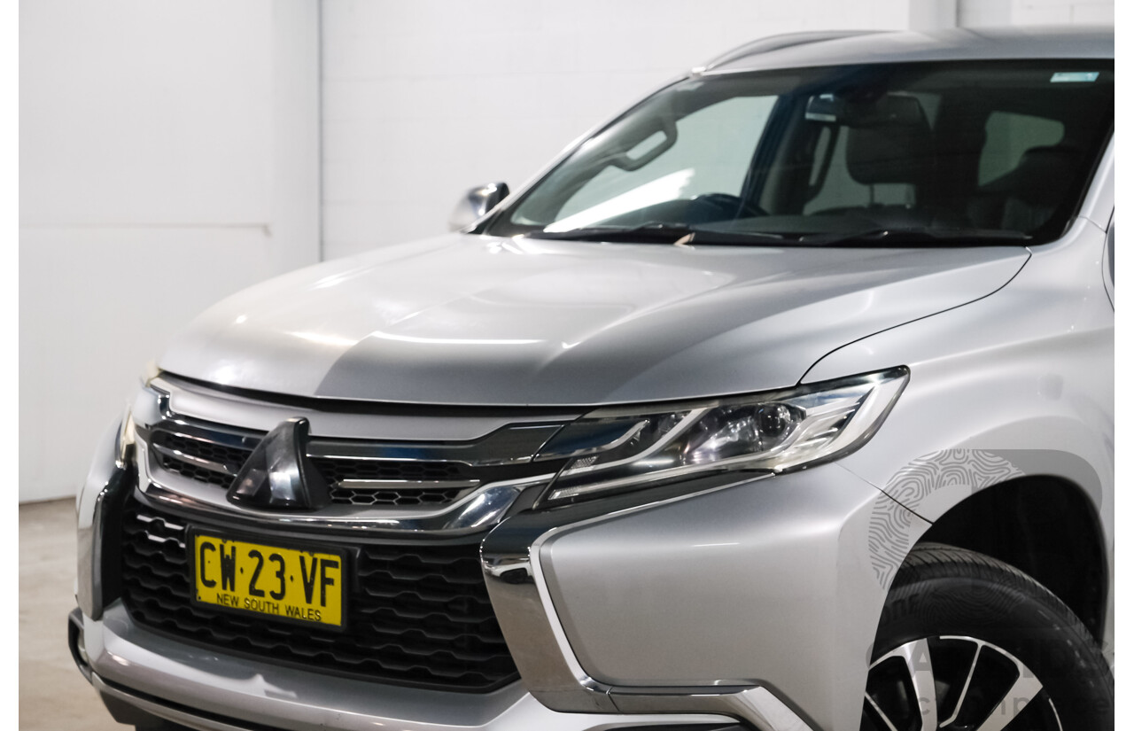 08/2018 Mitsubishi Pajero Sport GLS 7 SEAT 4x4 MY18 4D Wagon Silver 2.4L