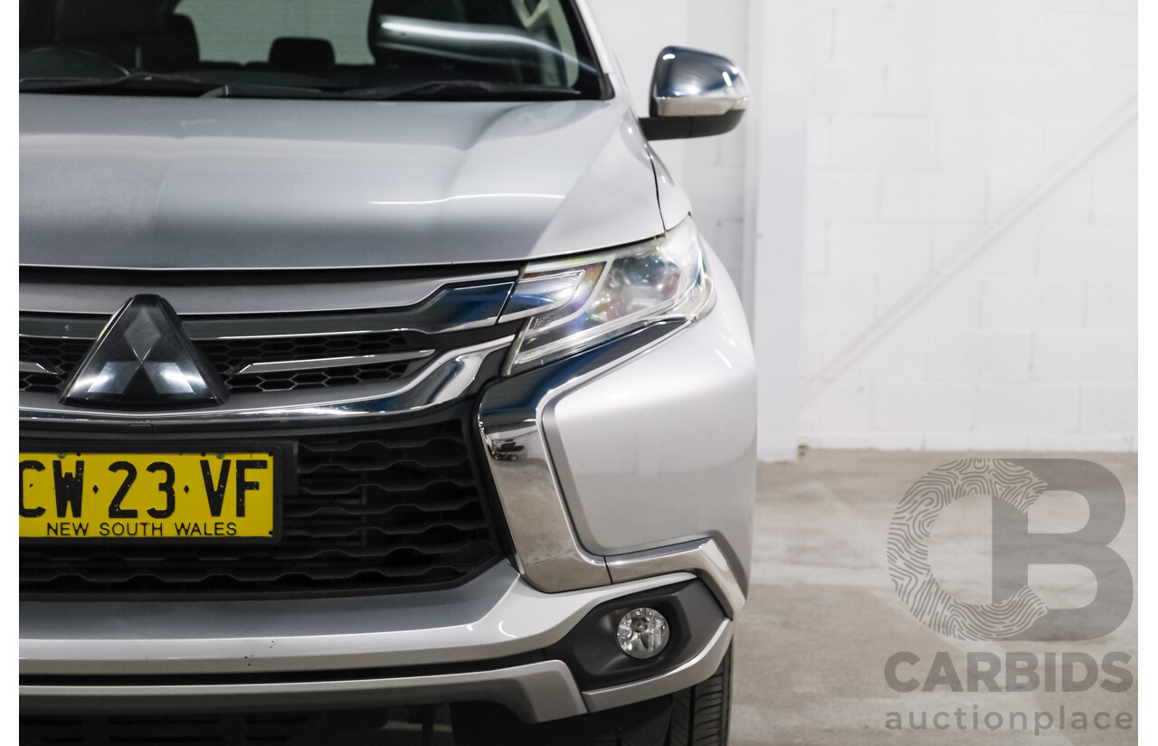 08/2018 Mitsubishi Pajero Sport GLS 7 SEAT 4x4 MY18 4D Wagon Silver 2.4L
