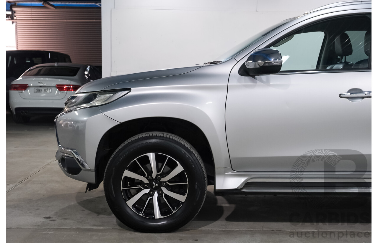 08/2018 Mitsubishi Pajero Sport GLS 7 SEAT 4x4 MY18 4D Wagon Silver 2.4L