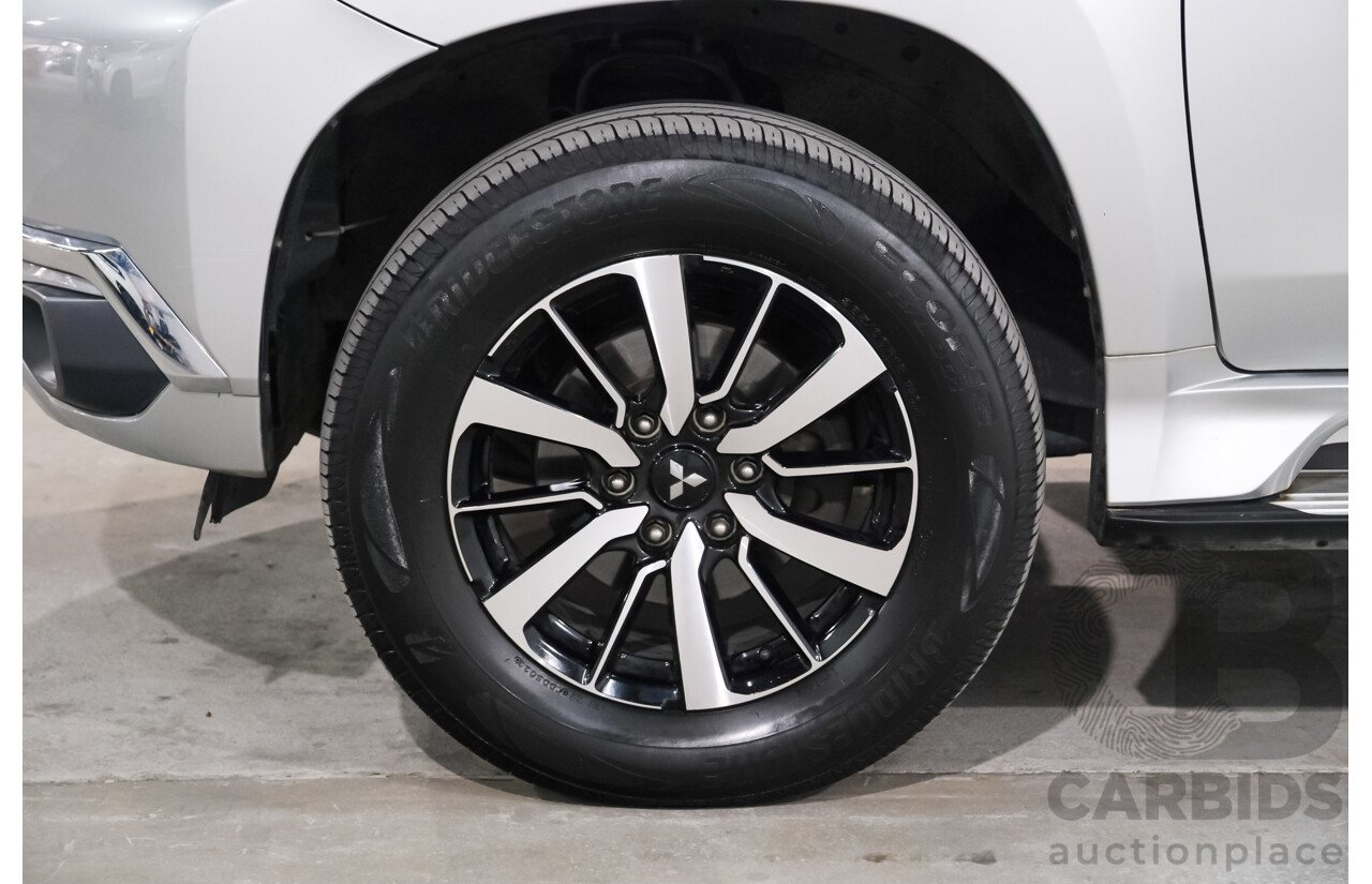 08/2018 Mitsubishi Pajero Sport GLS 7 SEAT 4x4 MY18 4D Wagon Silver 2.4L