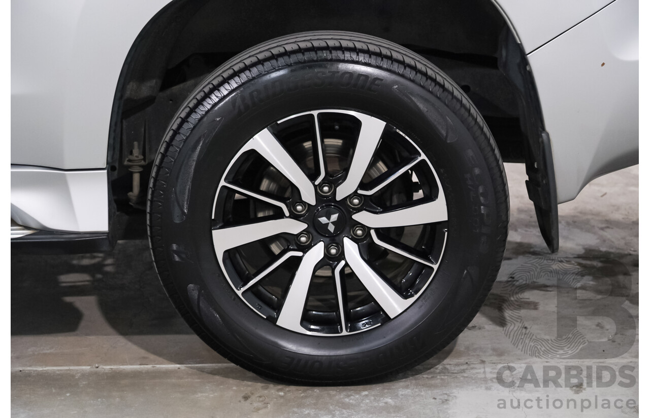 08/2018 Mitsubishi Pajero Sport GLS 7 SEAT 4x4 MY18 4D Wagon Silver 2.4L