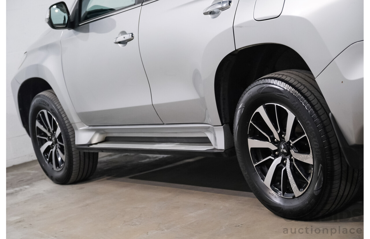 08/2018 Mitsubishi Pajero Sport GLS 7 SEAT 4x4 MY18 4D Wagon Silver 2.4L