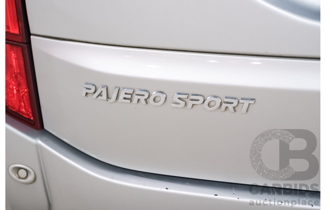 08/2018 Mitsubishi Pajero Sport GLS 7 SEAT 4x4 MY18 4D Wagon Silver 2.4L