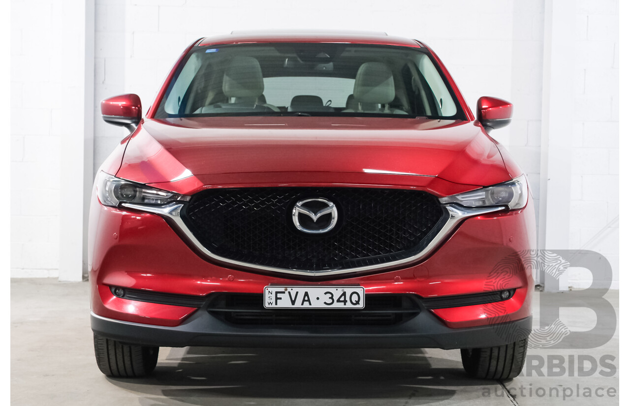 09/2017 Mazda CX-5 GT (AWD) MY17.5 KF Series 2 4D Wagon Red Turbo Diesel 2.2L