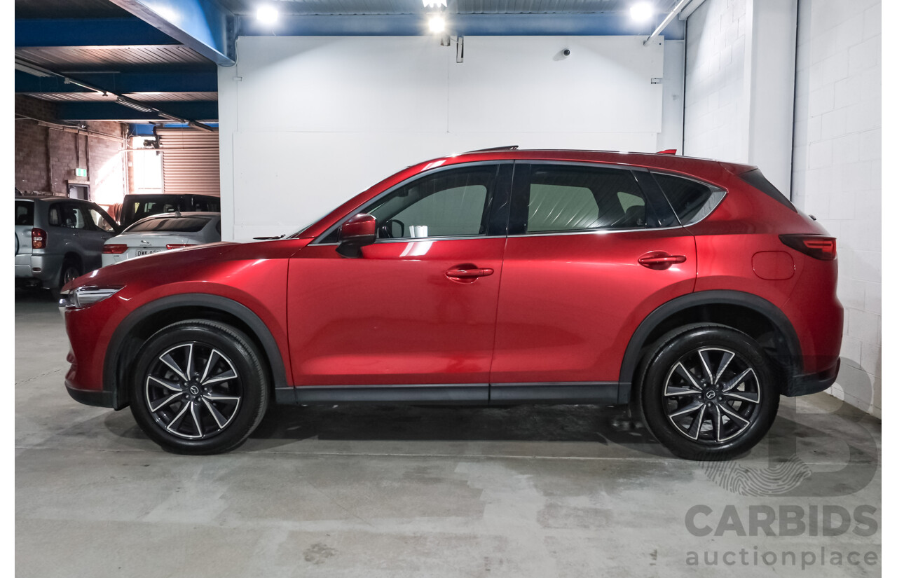09/2017 Mazda CX-5 GT (AWD) MY17.5 KF Series 2 4D Wagon Red Turbo Diesel 2.2L