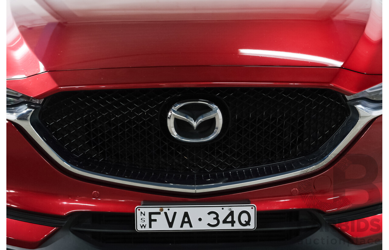 09/2017 Mazda CX-5 GT (AWD) MY17.5 KF Series 2 4D Wagon Red Turbo Diesel 2.2L
