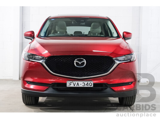 1661535 · 09/2017 Mazda CX-5 GT (AWD) MY17.5 KF Series 2 4D Wagon Red Turbo Diesel 2.2L