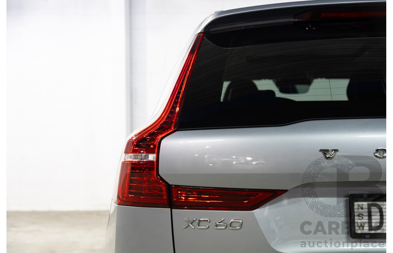 06/2018 Volvo Xc60 D4 MOMENTUM (AWD) AWD 246 MY19 4D Wagon Electric Silver Diesel Turbo 2.0L