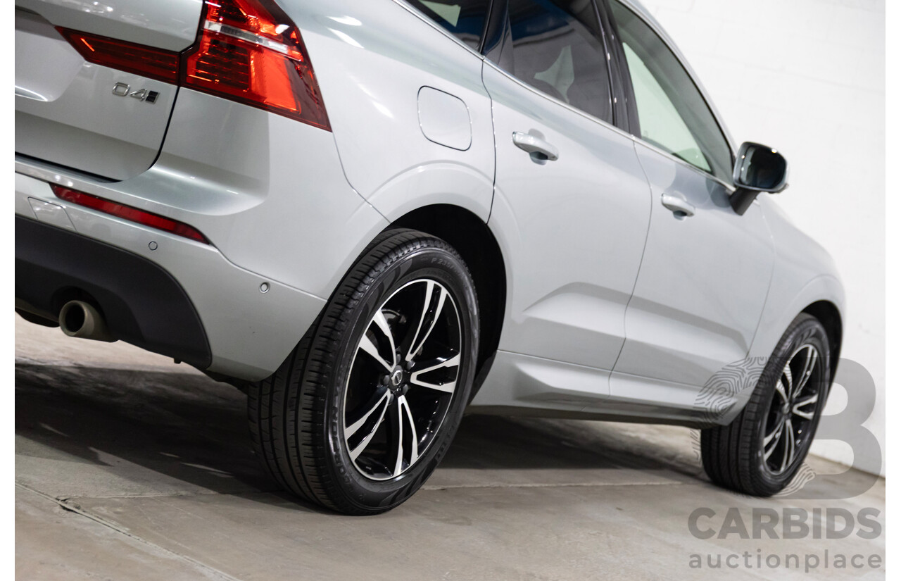 06/2018 Volvo Xc60 D4 MOMENTUM (AWD) AWD 246 MY19 4D Wagon Electric Silver Diesel Turbo 2.0L