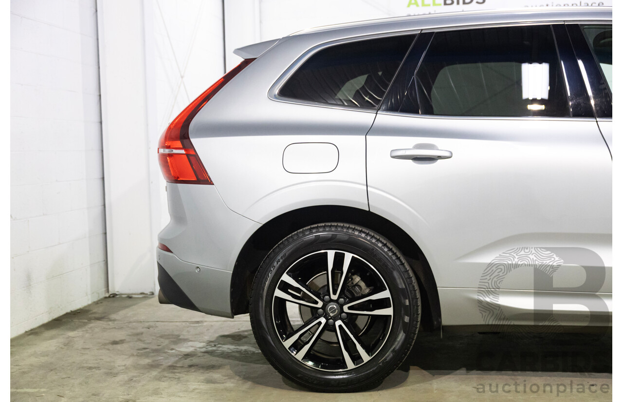 06/2018 Volvo Xc60 D4 MOMENTUM (AWD) AWD 246 MY19 4D Wagon Electric Silver Diesel Turbo 2.0L