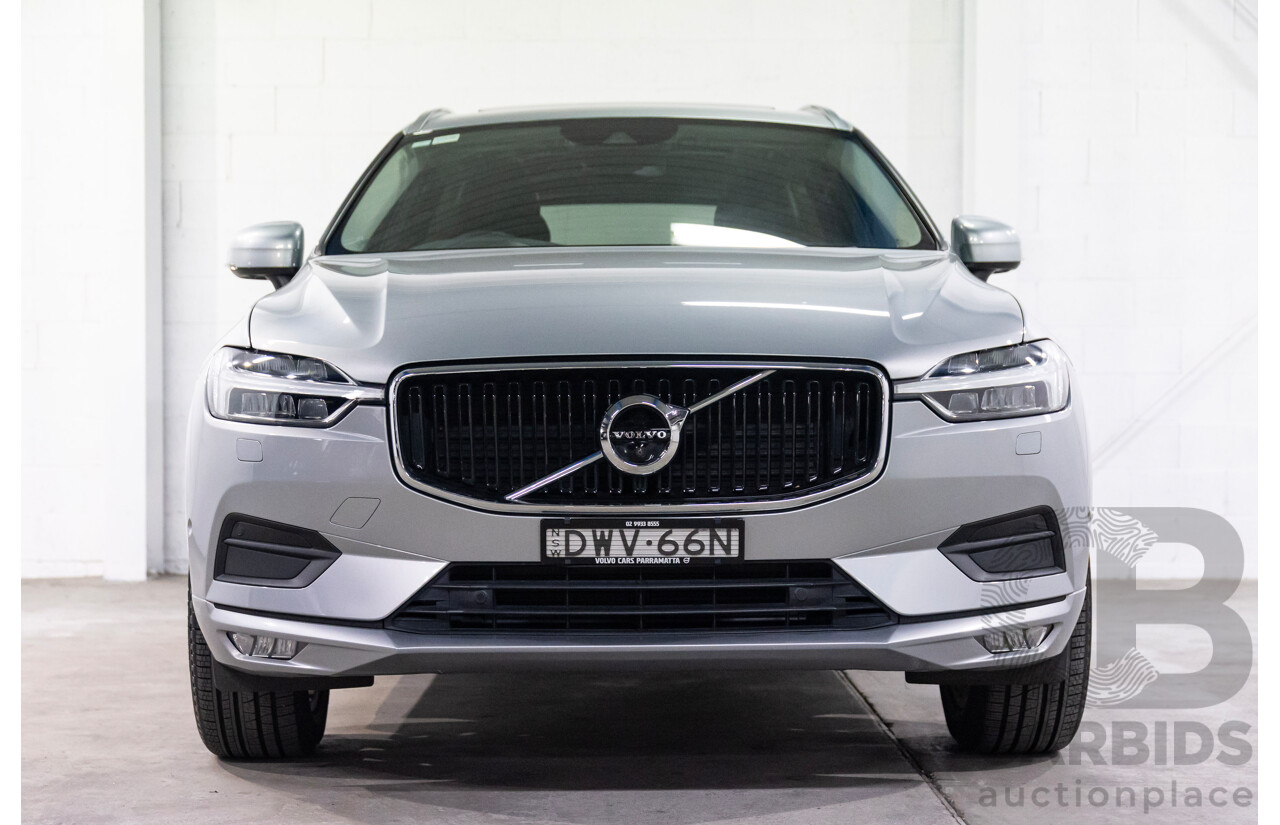 06/2018 Volvo Xc60 D4 MOMENTUM (AWD) AWD 246 MY19 4D Wagon Electric Silver Diesel Turbo 2.0L