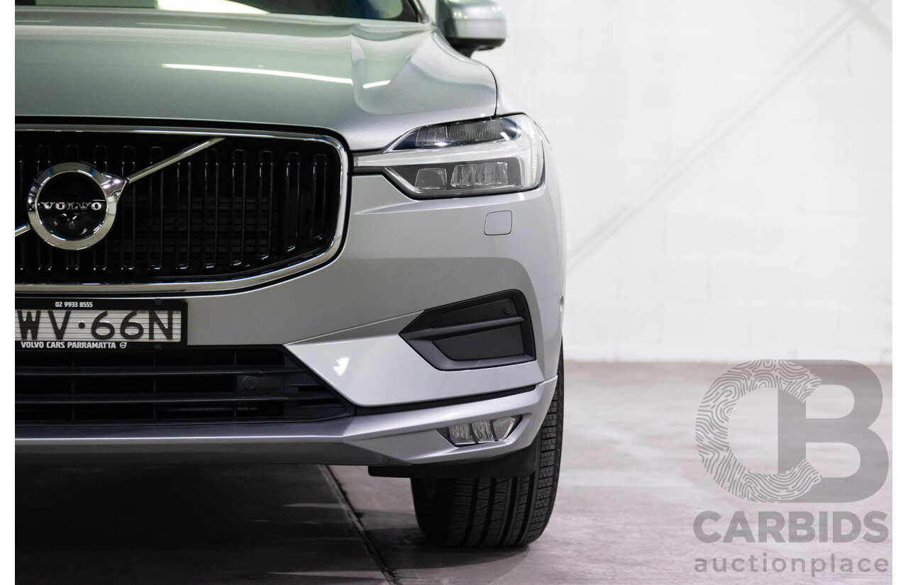 06/2018 Volvo Xc60 D4 MOMENTUM (AWD) AWD 246 MY19 4D Wagon Electric Silver Diesel Turbo 2.0L