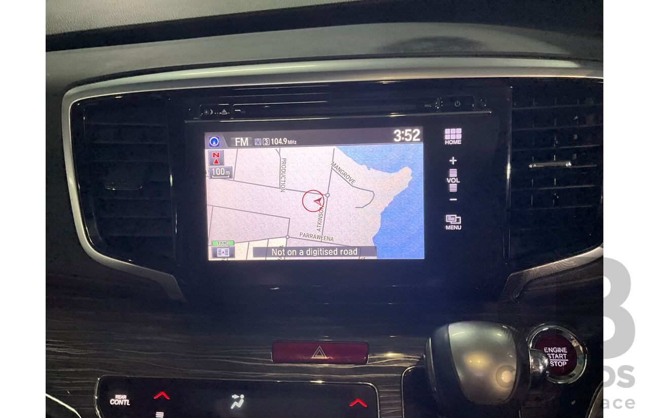 7/2016 Honda Odyssey VTi-L RC MY16 4d Wagon White 2.4L