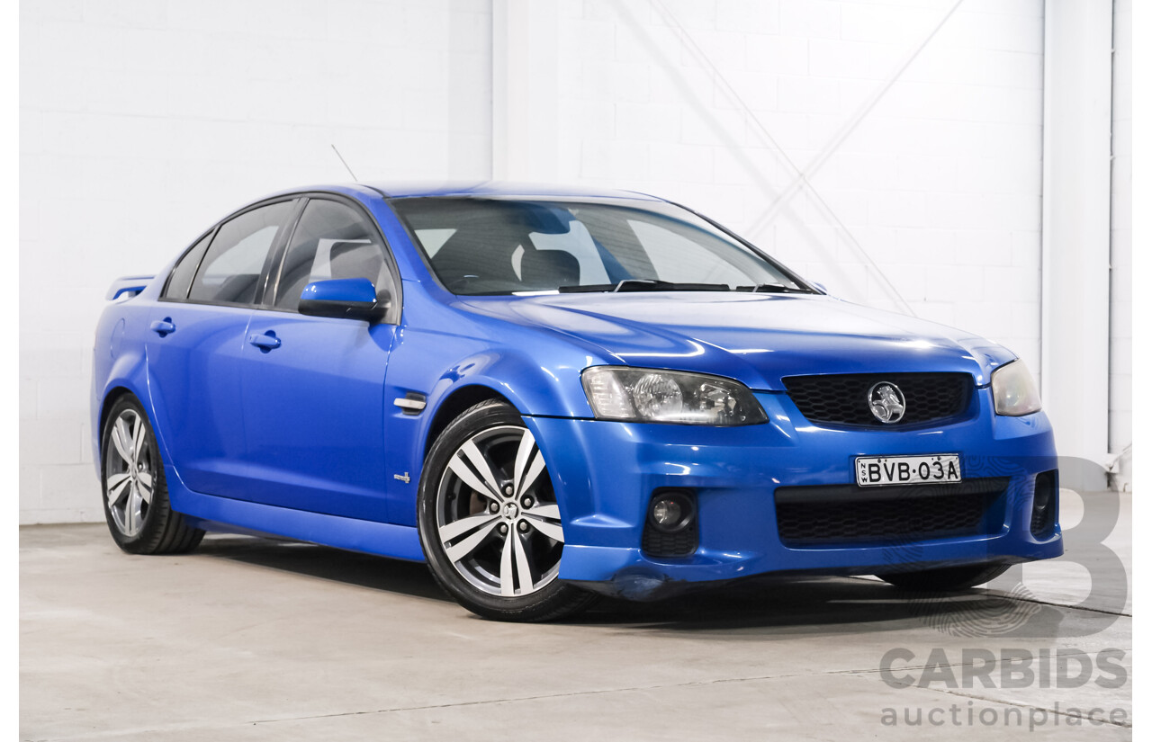 12/2010 Holden Commodore SV6 VE II 4d Sedan Voodoo Blue 3.6L