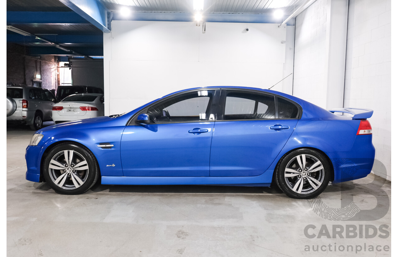 12/2010 Holden Commodore SV6 VE II 4d Sedan Voodoo Blue 3.6L