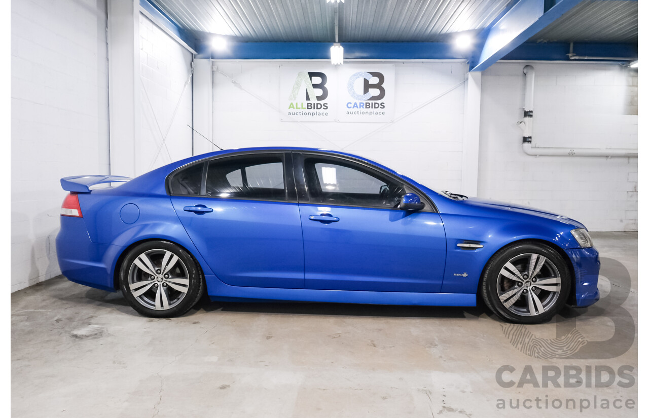 12/2010 Holden Commodore SV6 VE II 4d Sedan Voodoo Blue 3.6L