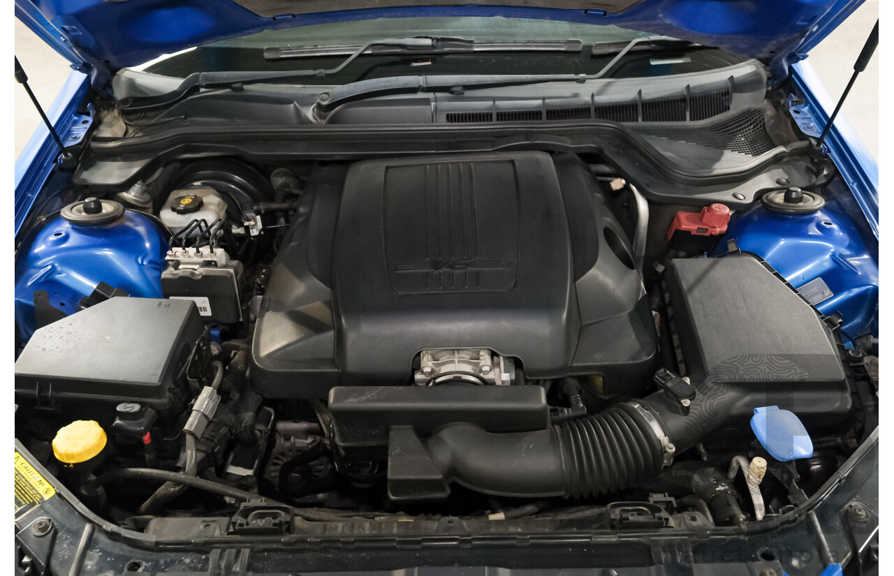 12/2010 Holden Commodore SV6 VE II 4d Sedan Voodoo Blue 3.6L