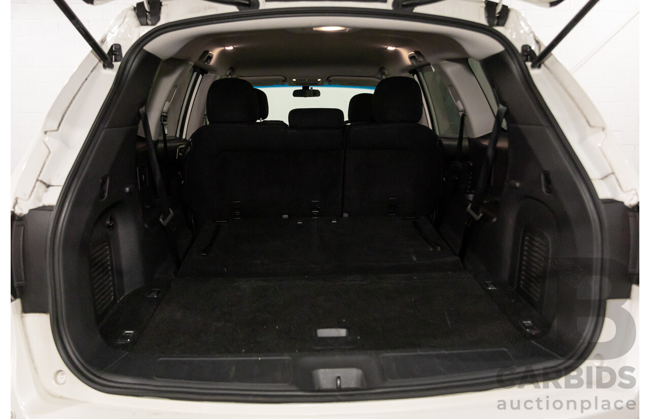 07/2016 Nissan Pathfinder ST R52 MY15 Upgrade 4d Wagon White 3.5L