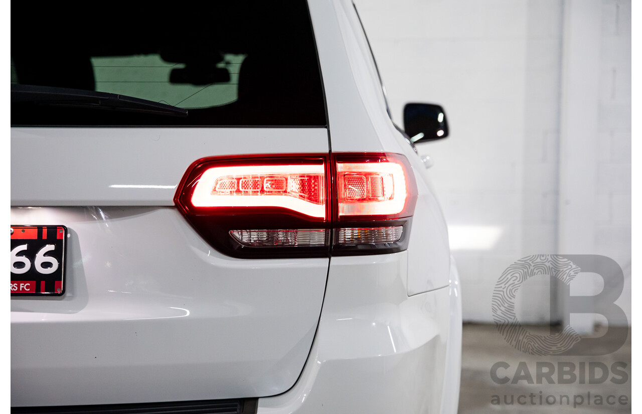07/2016 Jeep Grand Cherokee 75TH ANNIVERSARY WK MY16 4D Wagon White 3.6L