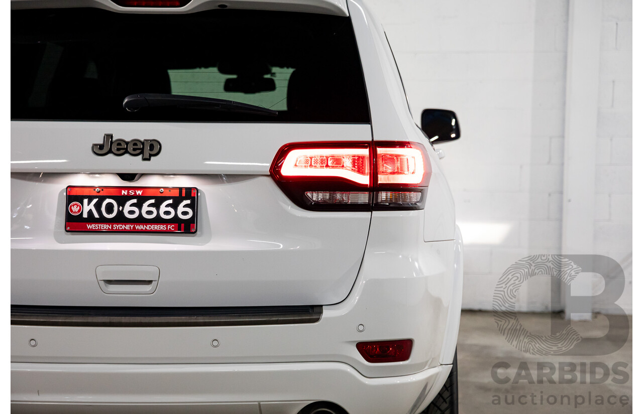 07/2016 Jeep Grand Cherokee 75TH ANNIVERSARY WK MY16 4D Wagon White 3.6L