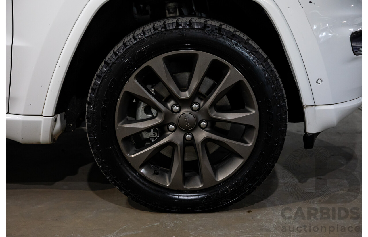 07/2016 Jeep Grand Cherokee 75TH ANNIVERSARY WK MY16 4D Wagon White 3.6L