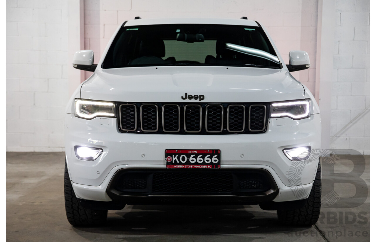 07/2016 Jeep Grand Cherokee 75TH ANNIVERSARY WK MY16 4D Wagon White 3.6L