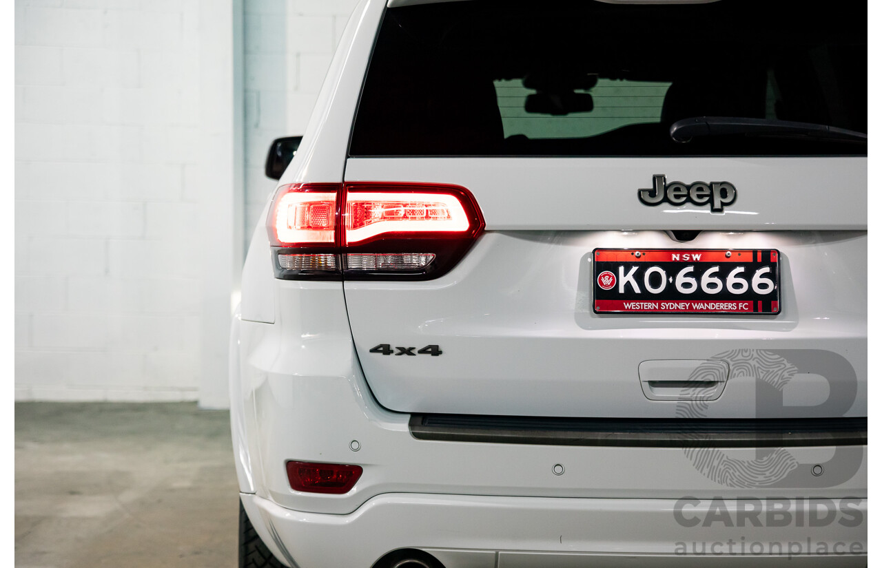 07/2016 Jeep Grand Cherokee 75TH ANNIVERSARY WK MY16 4D Wagon White 3.6L