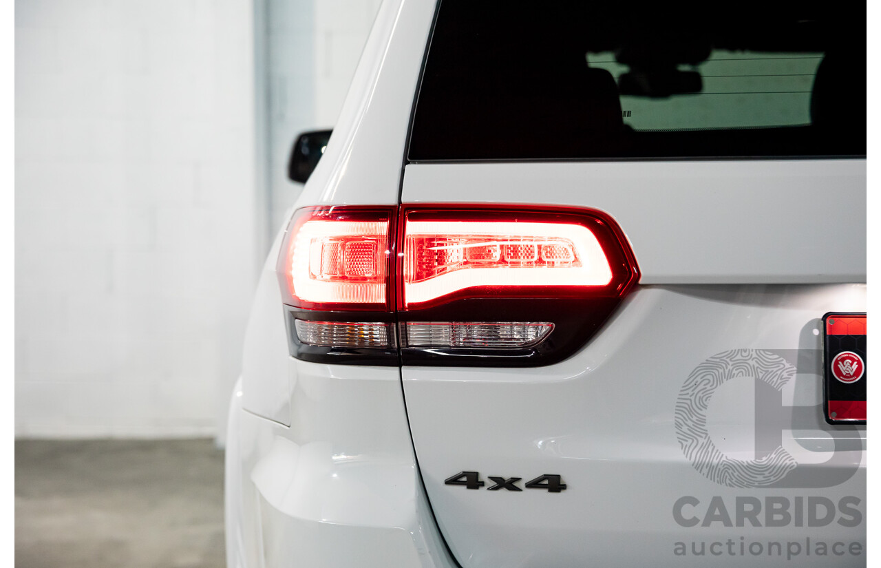 07/2016 Jeep Grand Cherokee 75TH ANNIVERSARY WK MY16 4D Wagon White 3.6L