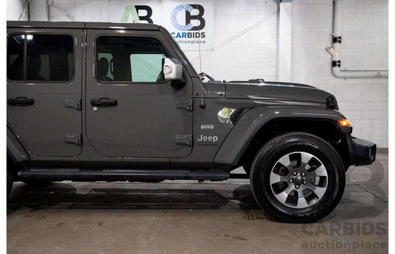 01/2020 Jeep Wrangler Overland JL MY20 2D Hardtop Sting Grey 3.6L