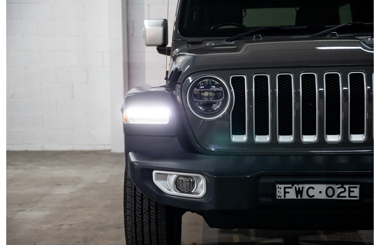 01/2020 Jeep Wrangler Overland JL MY20 2D Hardtop Sting Grey 3.6L