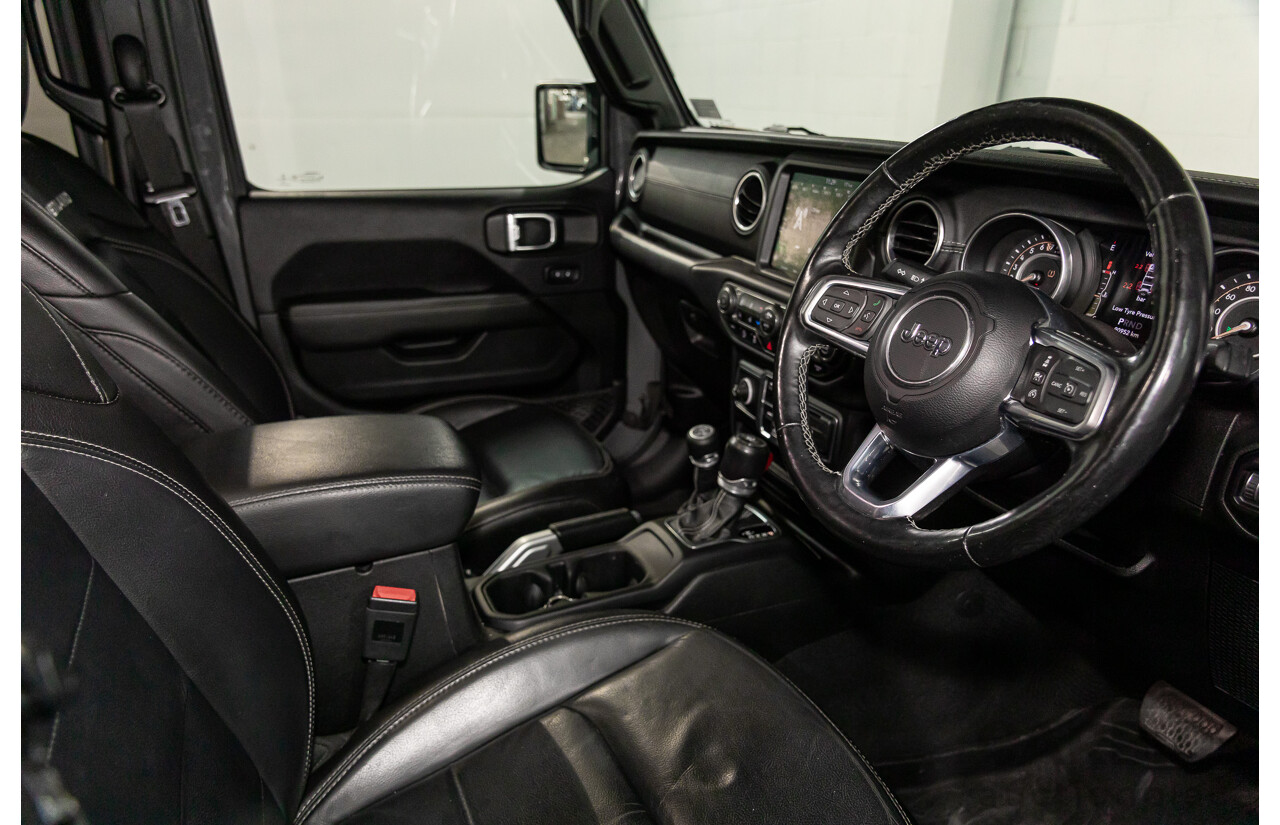01/2020 Jeep Wrangler Overland JL MY20 2D Hardtop Sting Grey 3.6L