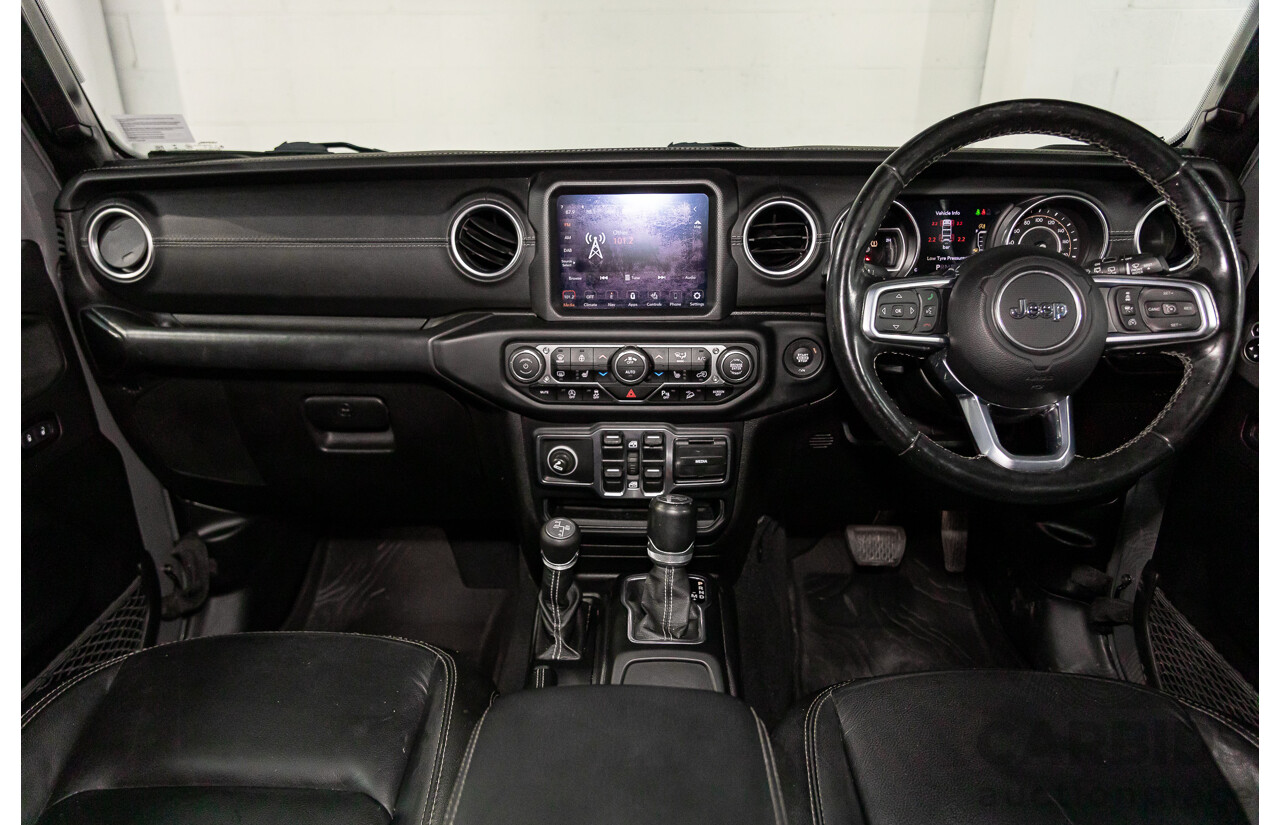 01/2020 Jeep Wrangler Overland JL MY20 2D Hardtop Sting Grey 3.6L