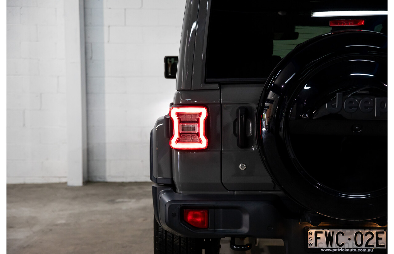 01/2020 Jeep Wrangler Overland JL MY20 2D Hardtop Sting Grey 3.6L