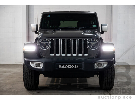 1661337 · 01/2020 Jeep Wrangler Overland JL MY20 2D Hardtop Sting Grey 3.6L