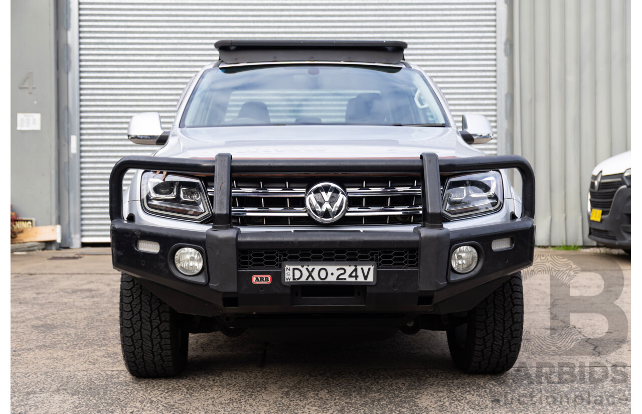 7/2018 Volkswagen Amarok V6 TDI 550 HIGHLINE 4x4 2H MY18 Dual Cab Utility Reflex Silver Diesel Turbo 3.0L