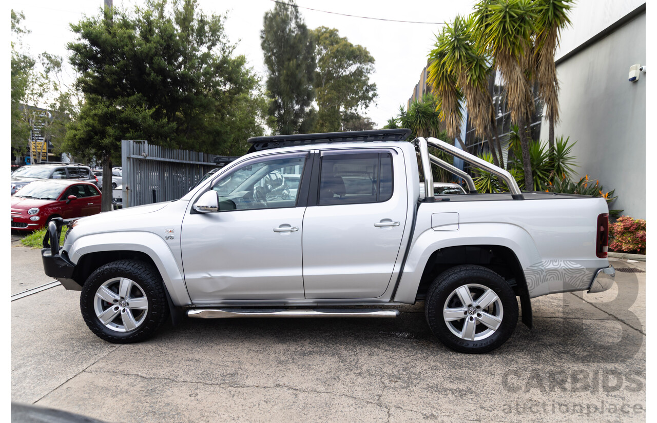7/2018 Volkswagen Amarok V6 TDI 550 HIGHLINE 4x4 2H MY18 Dual Cab Utility Reflex Silver Diesel Turbo 3.0L