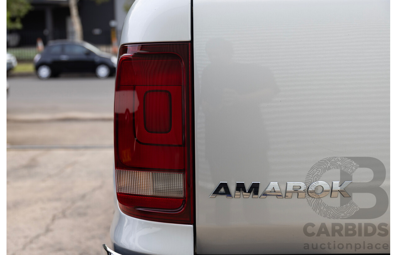 7/2018 Volkswagen Amarok V6 TDI 550 HIGHLINE 4x4 2H MY18 Dual Cab Utility Reflex Silver Diesel Turbo 3.0L