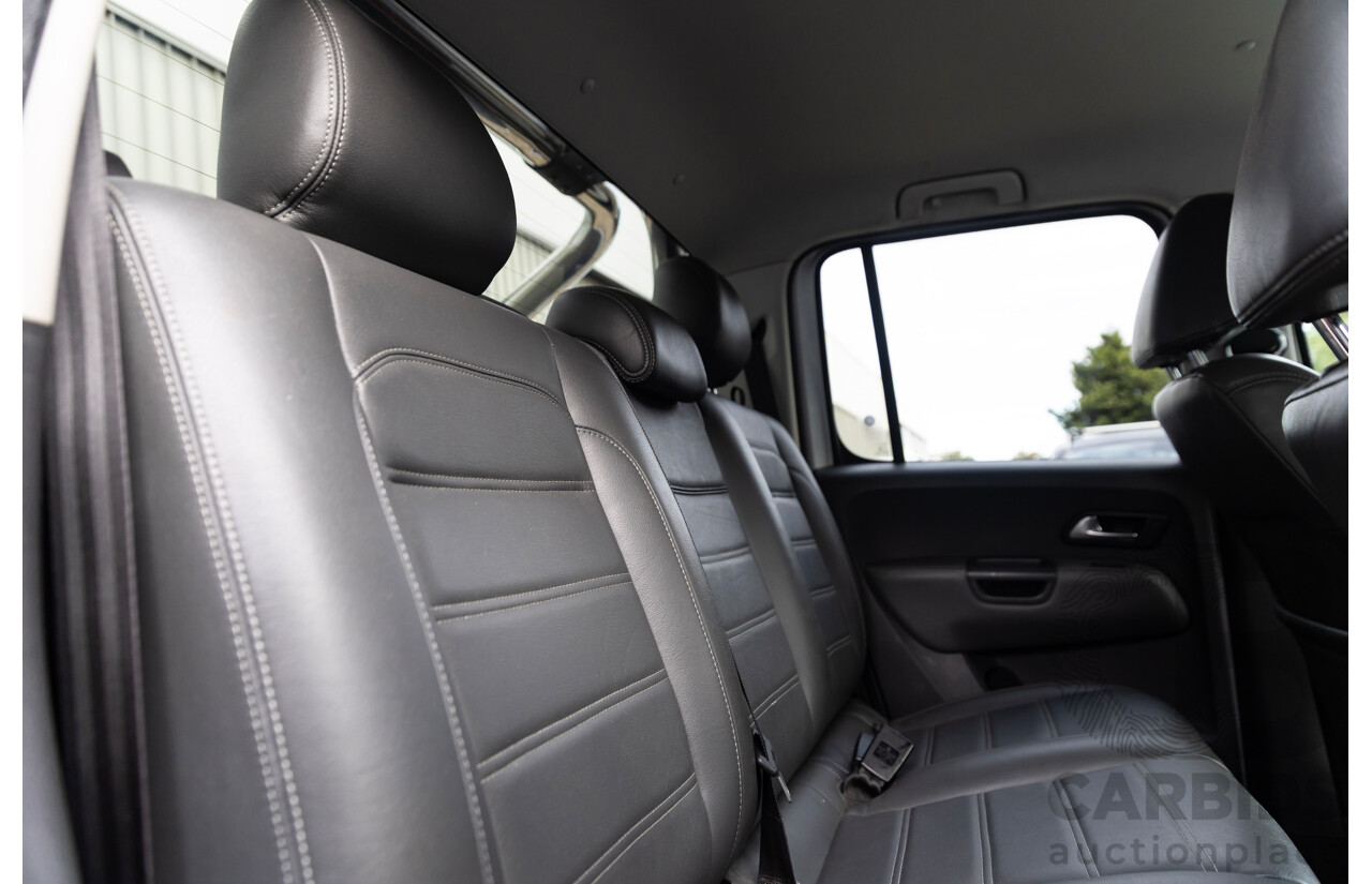 7/2018 Volkswagen Amarok V6 TDI 550 HIGHLINE 4x4 2H MY18 Dual Cab Utility Reflex Silver Diesel Turbo 3.0L