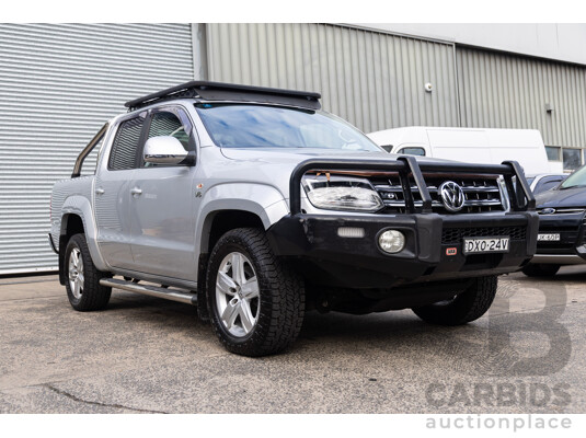 7/2018 Volkswagen Amarok V6 TDI 550 HIGHLINE 4x4 2H MY18 Dual Cab Utility Reflex Silver Diesel Turbo 3.0L