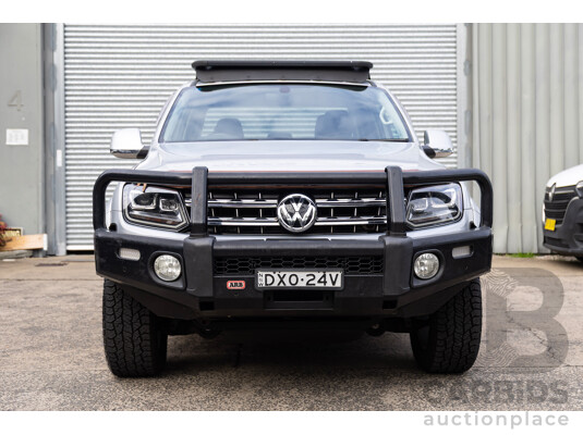 7/2018 Volkswagen Amarok V6 TDI 550 HIGHLINE 4x4 2H MY18 Dual Cab Utility Reflex Silver Diesel Turbo 3.0L