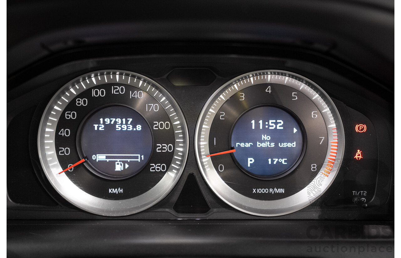 10/2012 Volvo Xc60 3.2 Teknik (AWD) DZ MY12 4D Wagon Grey 3.2L