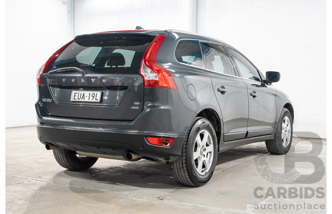 10/2012 Volvo Xc60 3.2 Teknik (AWD) DZ MY12 4D Wagon Grey 3.2L
